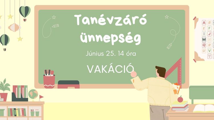 Tanévzáró ünnepség