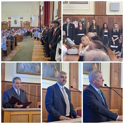 Szakmunkásavató ünnepély