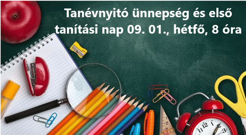 Tanévnyitó