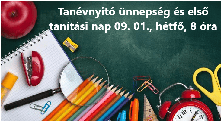 Tanévnyitó